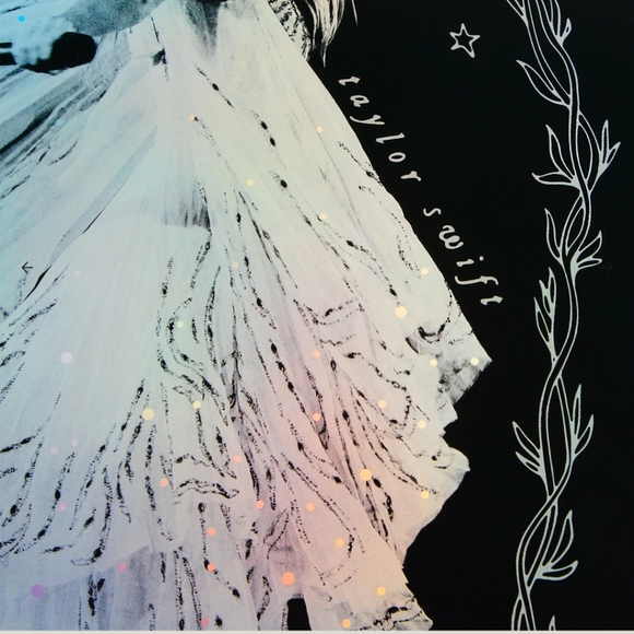 New Taylor Swift Folklore Foil Lithograph - Picture 3 of 5